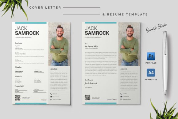 Designing Your Career: The A4 Cover Letter & Resume Template 1.7