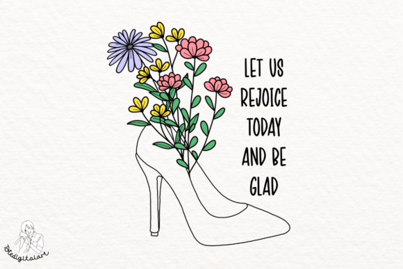 Elevate Your Projects with Floral Inspirational Clipart
