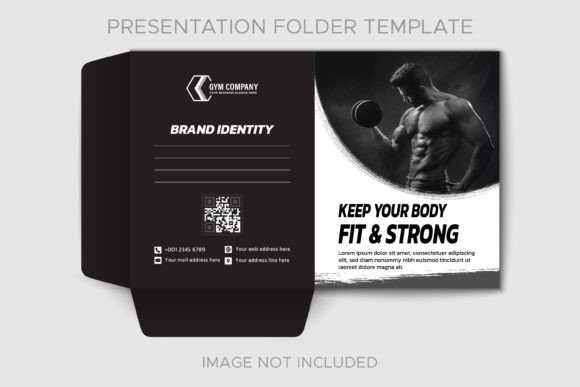 Gym and Sports Presentation Folder: A Complete Branding Solution