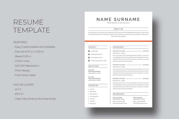 Master Your First Impression: The Professional Resume Template