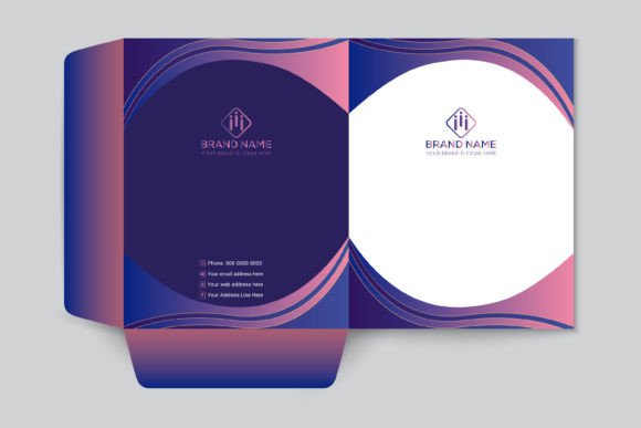 Mastering the Corporate Image with Presentation Folder Professional Design