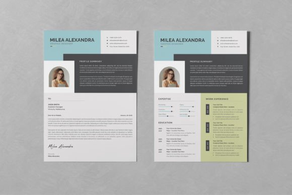 Modern Resume Templates Vol 135: Your Design Head Start