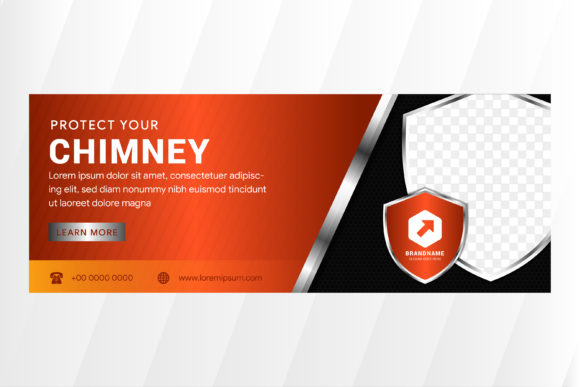 Protect Your Chimney: Modern Banner Template Design