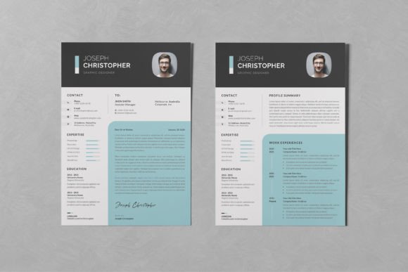 Streamline Your Job Search with Resume/CV PSD Design Templates Vol 134